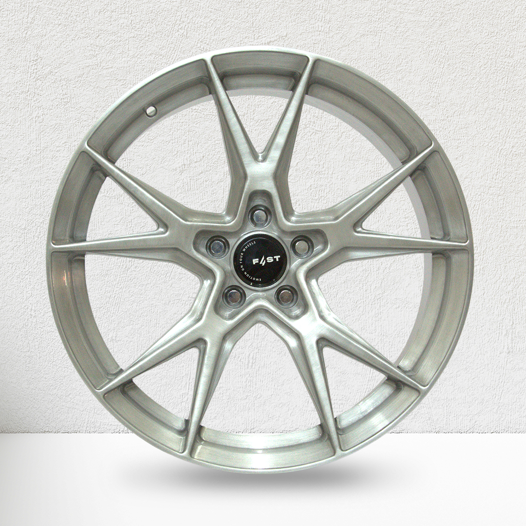 F4ST One 19"x8,5" Silver Brushed