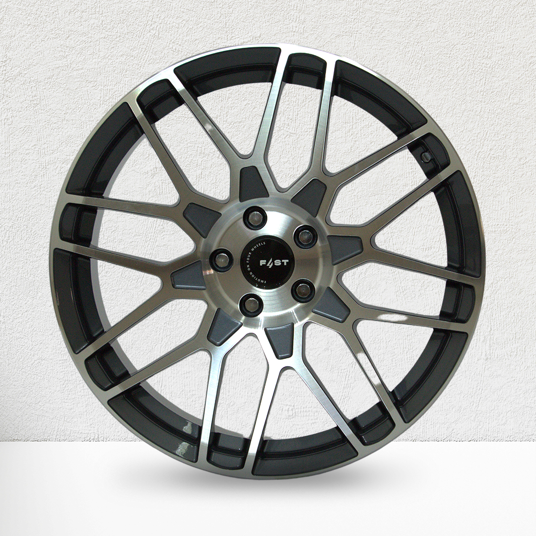 F4ST Two 19"x8,5" Diamantada Grafite Exclusive Bright