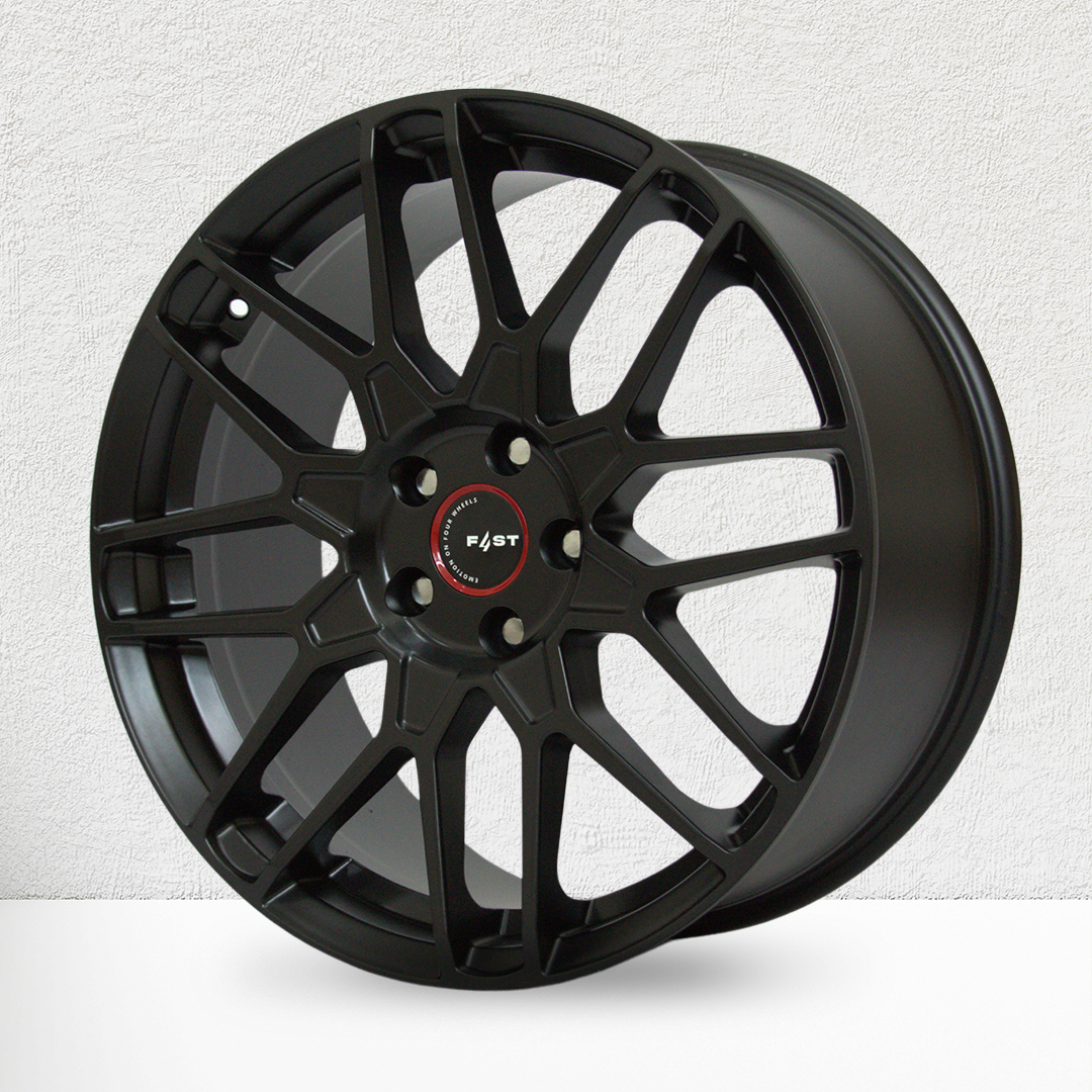 F4ST Two 19"x8,5" Nero Acetinado