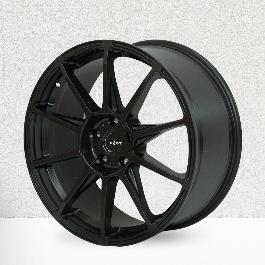 F4ST Three 19"x8,5" Nero Acetinado