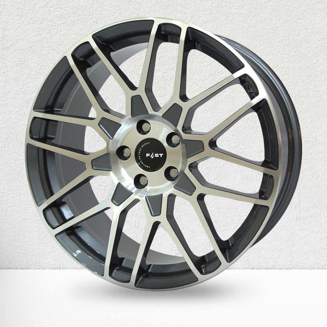 F4ST Two 19"x8,5" Diamantada Grafite Exclusive Bright